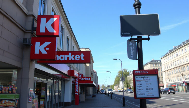 K-Market Eerikinkatu, Helsinki: aukioloajat ja postipalvelut