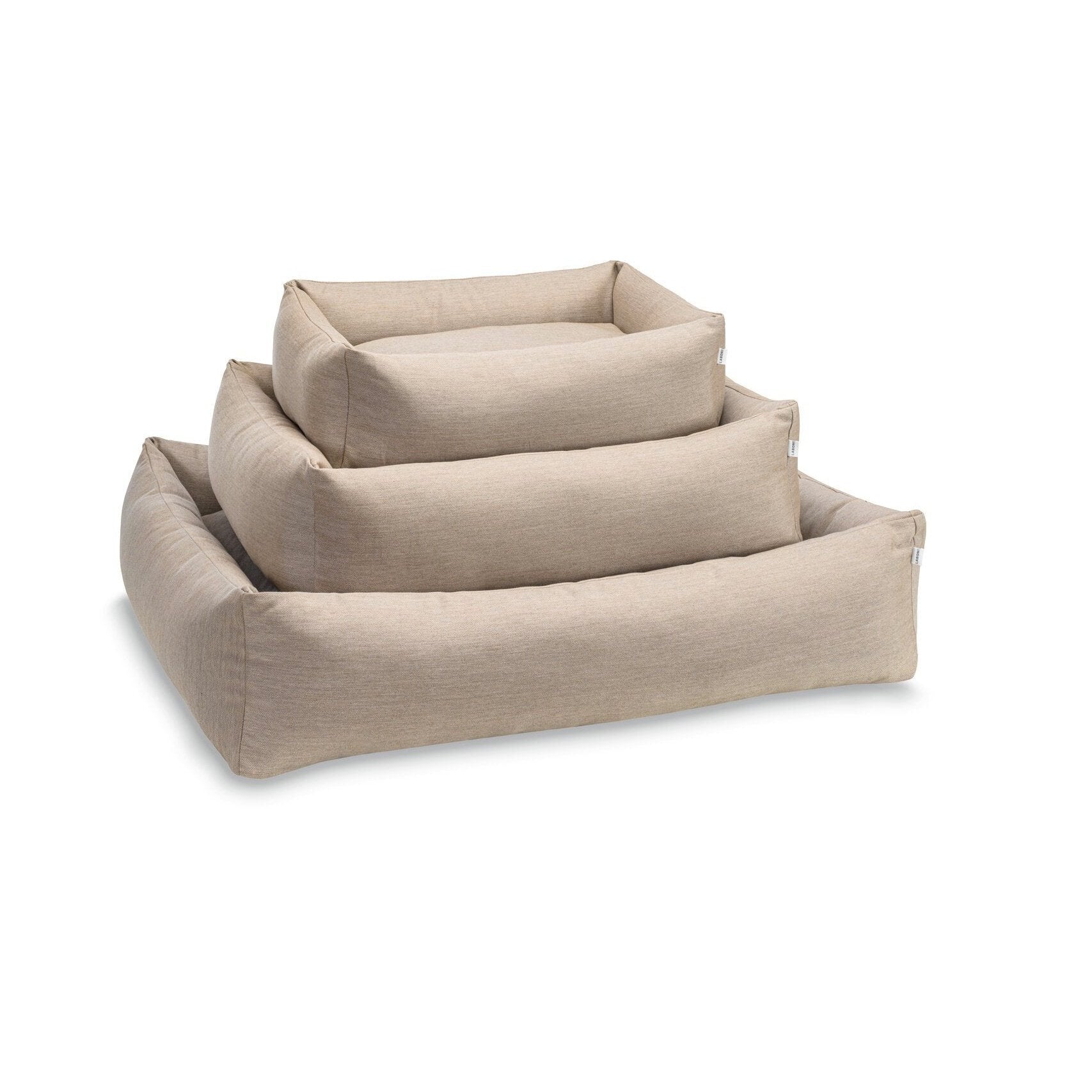 Ortho Smooth ortopedinen koiranpeti, Pellava S (68 x 55 x 20cm)
