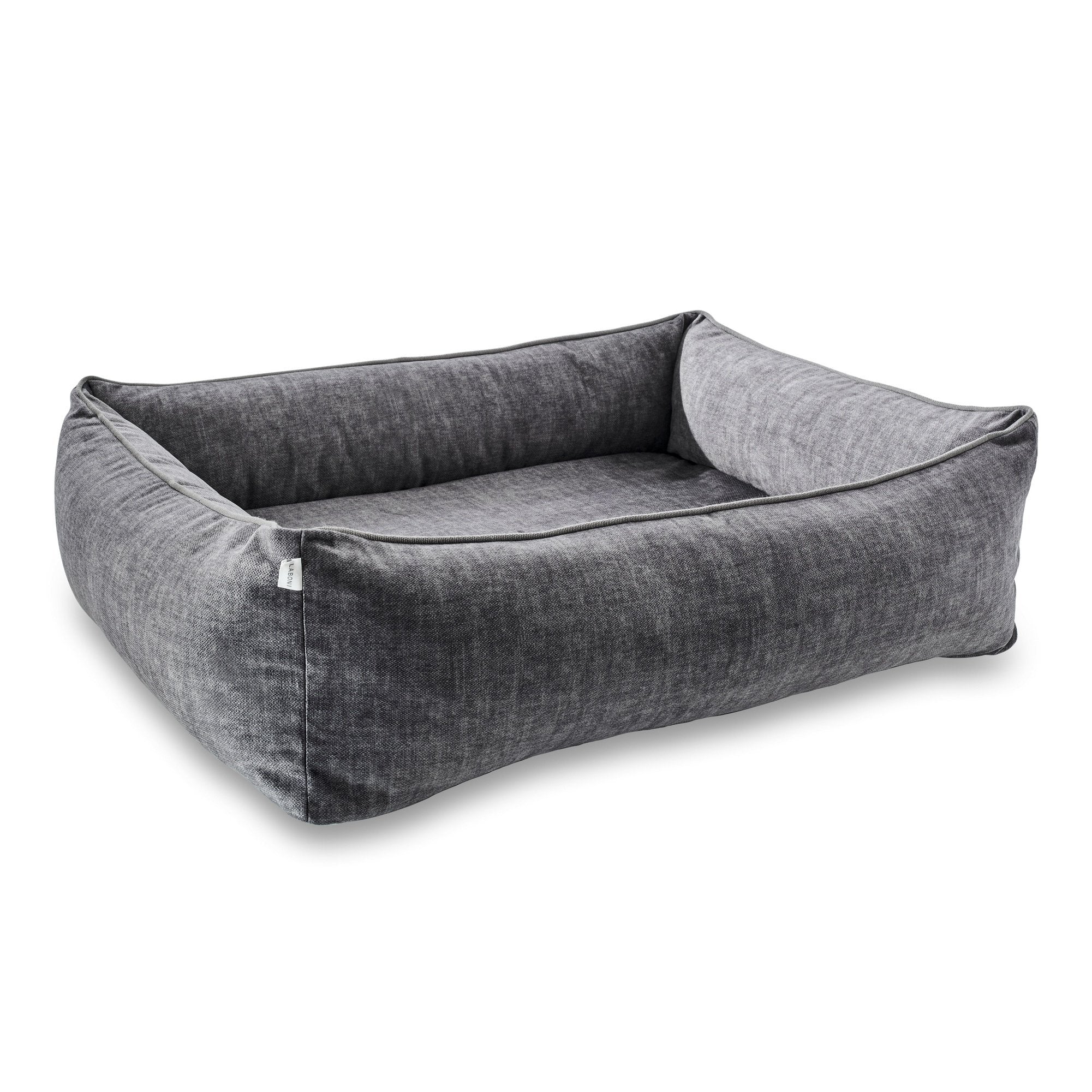 Ortho Glam ortopedinen koiranpeti, Kivenharmaa L (112 x 95 x 25cm)