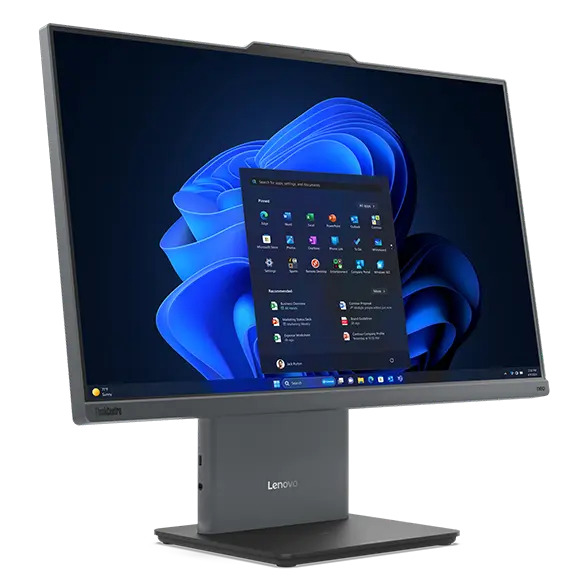 Lenovo ThinkCentre Neo 50a Gen 5 23.8" Core 5 210H, 16 Gt, 512 Gt, Win 11 Pro All-in-one -pöytäkone, luna gray