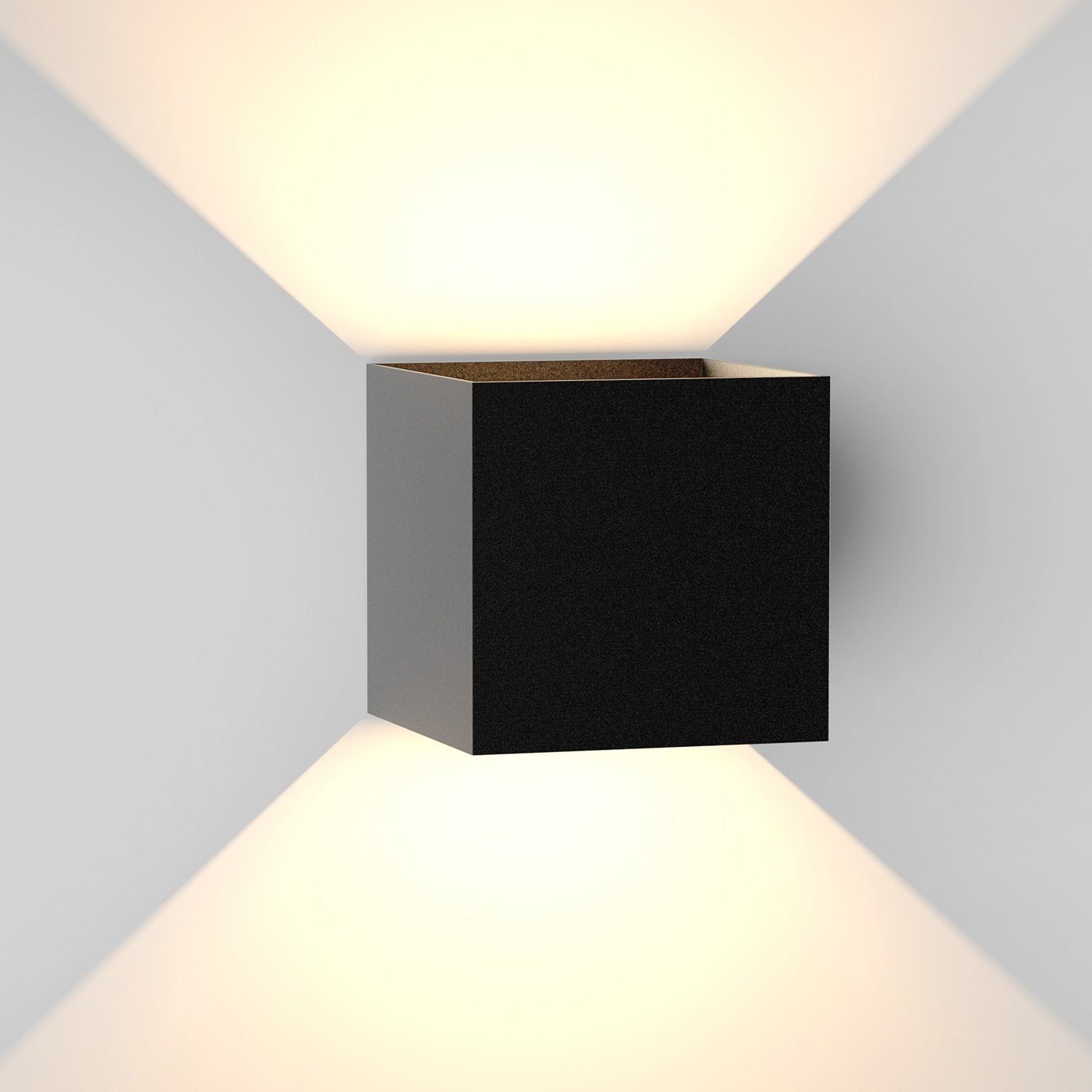 NETTLIFE LED-seinävalaisin 5 W ylös- ja alas