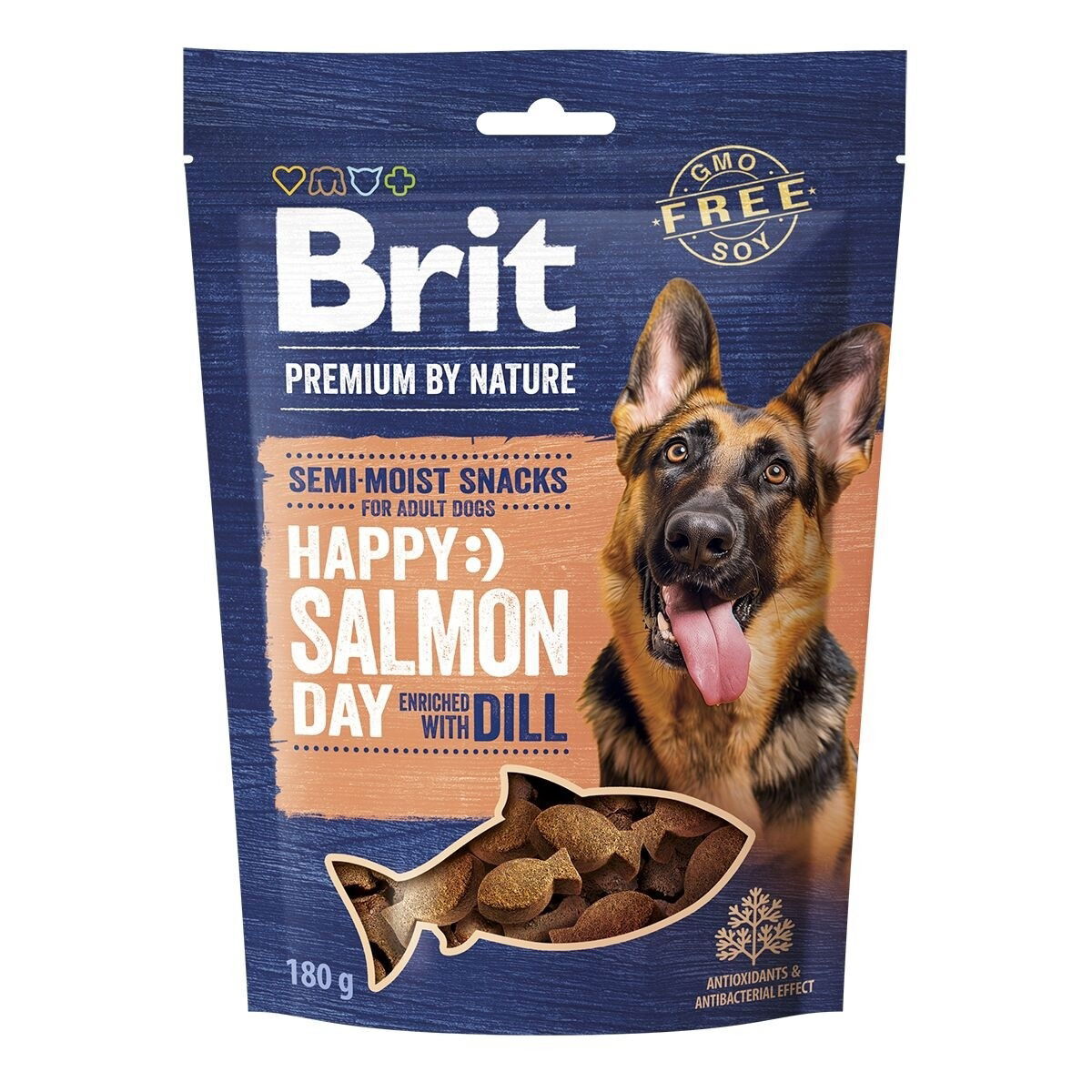 Brit Premium by Nature Koiranherkut Lohi & Tilli 180 g