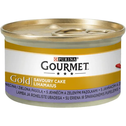 GOURMET Gold Savoury Cake with Lamb and Green Beans