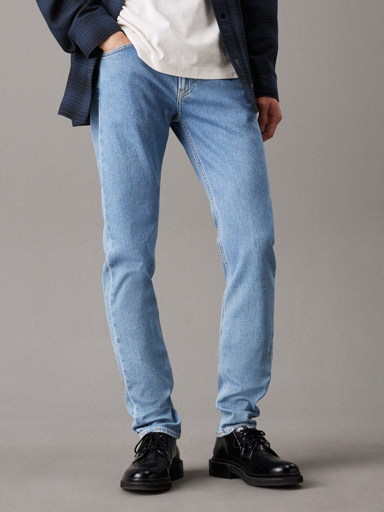Calvin Klein Jeans Slim Tapered Jeans Vaaleansininen