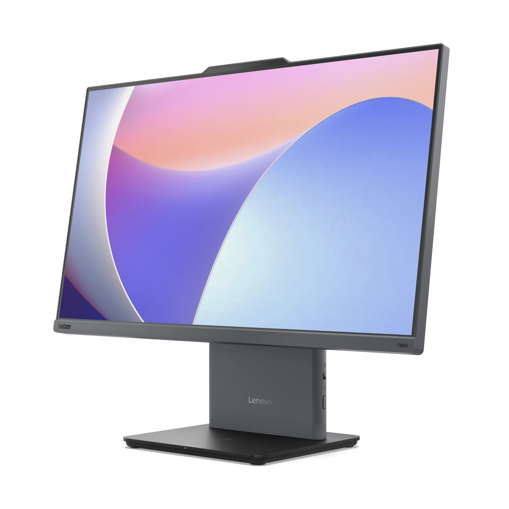 Lenovo ThinkCentre neo 50a 24 Gen 5 i5-13420H, 16 Gt, 256 Gt, Win 11 Pro All-in-one -pöytäkone, harmaa